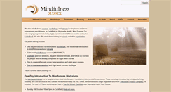 Desktop Screenshot of mindfulnesssussex.co.uk
