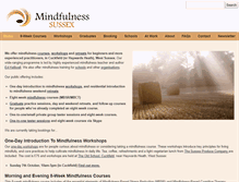 Tablet Screenshot of mindfulnesssussex.co.uk